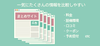 まとめサイトで比較